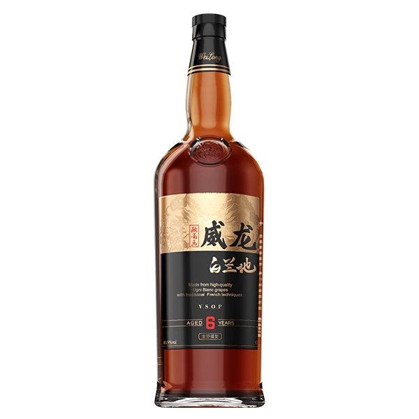 威龙欧葡乐白兰地6年